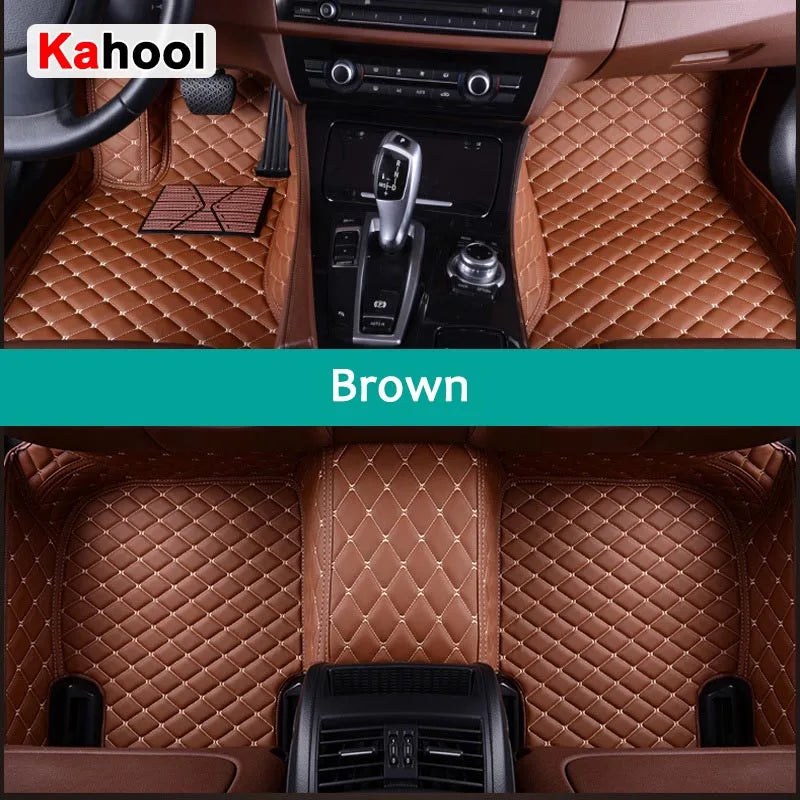 KAHOOL Custom Car Floor Mats For Renault Espace 2015-2023 Auto Carpets Foot Coche Accessorie