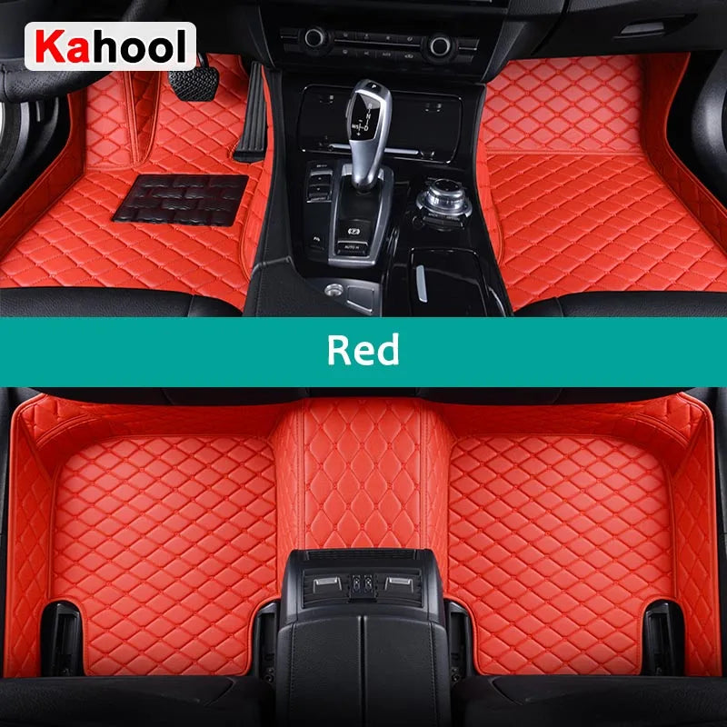 KAHOOL Custom Car Floor Mats For Renault Espace 2015-2023 Auto Carpets Foot Coche Accessorie