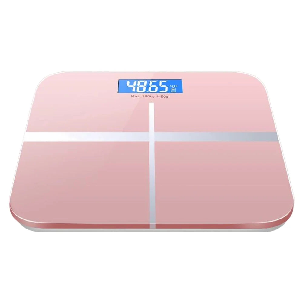 LED Display Weight Loss Weighing Device Smart Body Weight Scale USB Charging Precision Electronic Scale for Home Office Adult