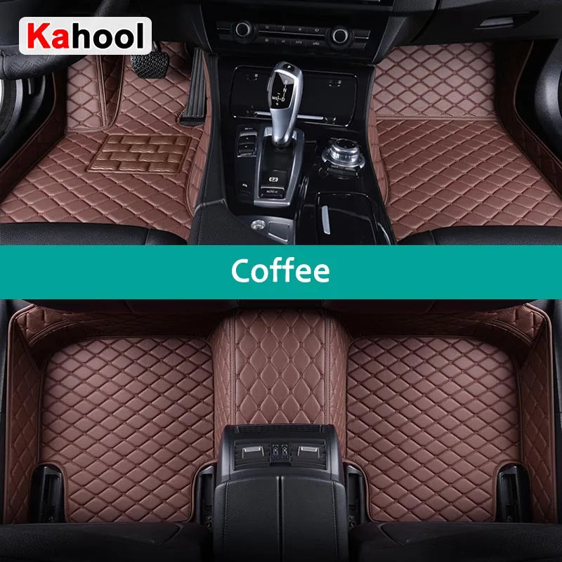 KAHOOL Custom Car Floor Mats For Renault Espace 2015-2023 Auto Carpets Foot Coche Accessorie