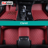KAHOOL Custom Car Floor Mats For Renault Espace 2015-2023 Auto Carpets Foot Coche Accessorie