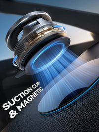 Joyroom Magnetic Suction Cup Phone Mount Vacuum Magnetic Car Phone Holder Mount With 360° Metal Strut for iPhone Samsung Xiaomi