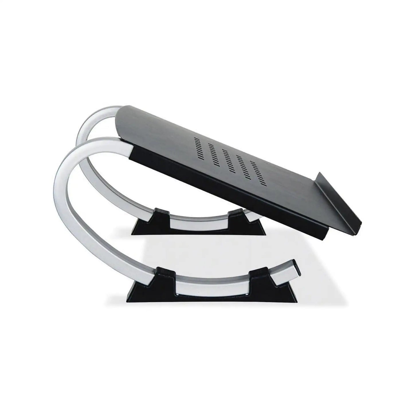 Allsop Redmond Adjustable Laptop Stand, Vented Curved Sturdy Metal Ergonomic Riser (30498)