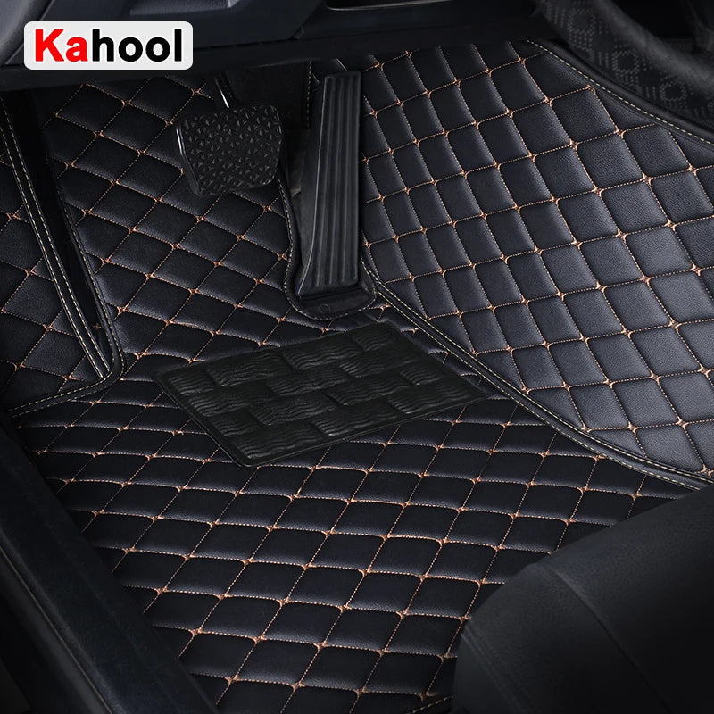 KAHOOL Custom Car Floor Mats For Renault Espace 2015-2023 Auto Carpets Foot Coche Accessorie