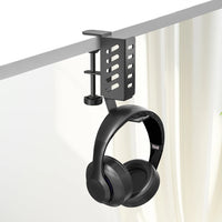 Desk Side Laptop Holder No Drill Desk Side Storage Organizer Side Desk Laptop Mount Clamp on Desk Organizer