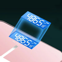 LED Display Weight Loss Weighing Device Smart Body Weight Scale USB Charging Precision Electronic Scale for Home Office Adult