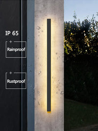 Outdoor waterproof wall lamp LED  strip background wall lamp stair garden lamp living room bedroom bedside ip65 wall lights
