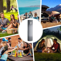 DOSS Portable Bluetooth Speaker 70W Bold Sound Bass 24H Playtime LED Lights Power Bank IPX6 Waterproof Ourdoor Wireless Speakers