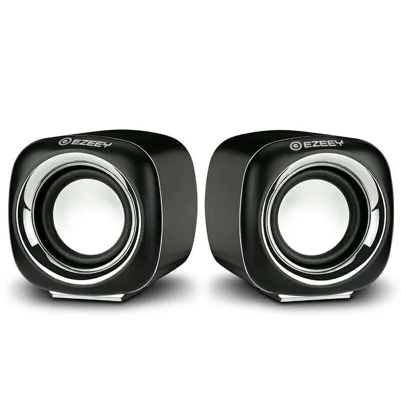 Desktop Wired USB Computer Dual Speaker for Laptop PC Phone 4D Suround Stereo Subwoofer AUX Playback Deep Bass Sound Loudspeaker