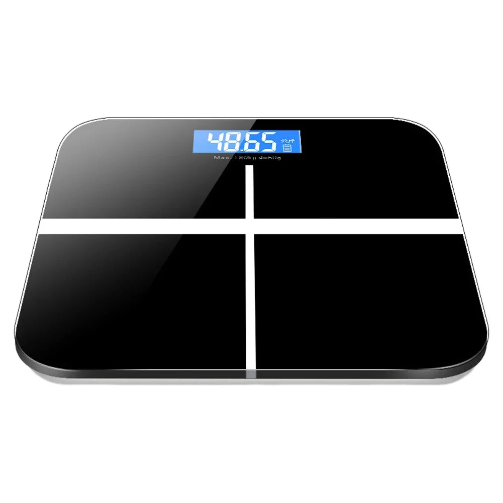 LED Display Weight Loss Weighing Device Smart Body Weight Scale USB Charging Precision Electronic Scale for Home Office Adult