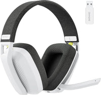 BINNUNE 2.4GHz Wireless Gaming Headset with Mic for PS5 PS4 PC Mac Playstation Bluetooth Gaming Headset with Microphone
