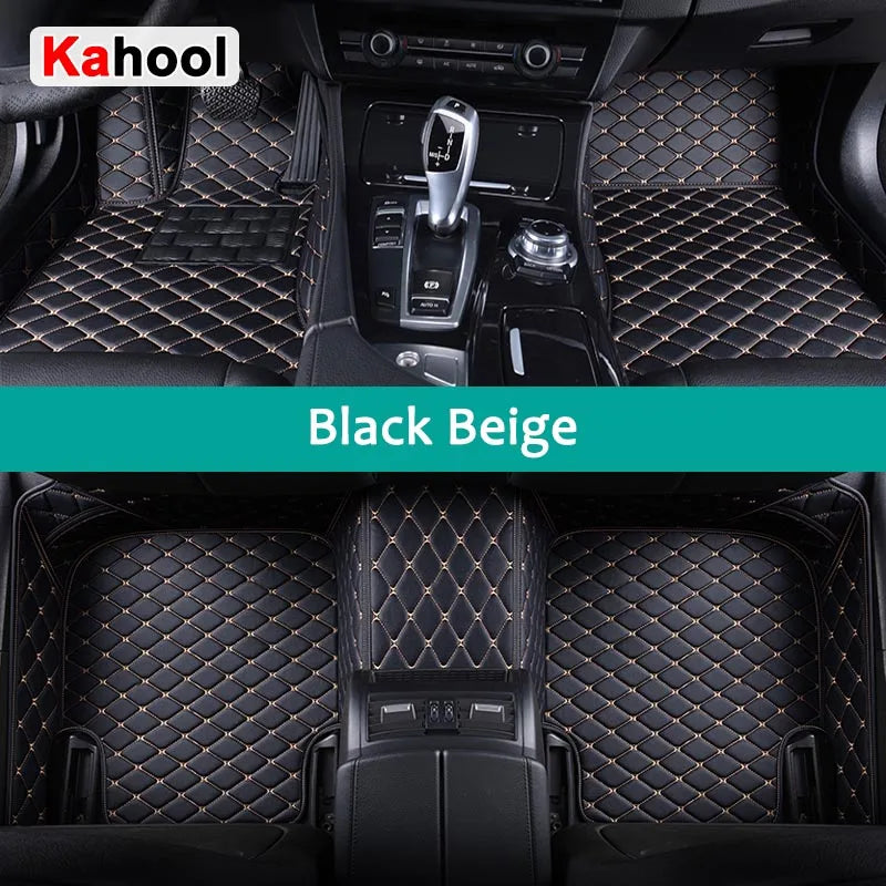 KAHOOL Custom Car Floor Mats For Renault Espace 2015-2023 Auto Carpets Foot Coche Accessorie