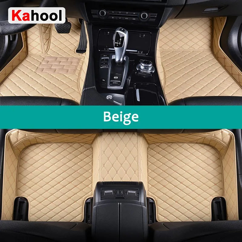 KAHOOL Custom Car Floor Mats For Renault Espace 2015-2023 Auto Carpets Foot Coche Accessorie