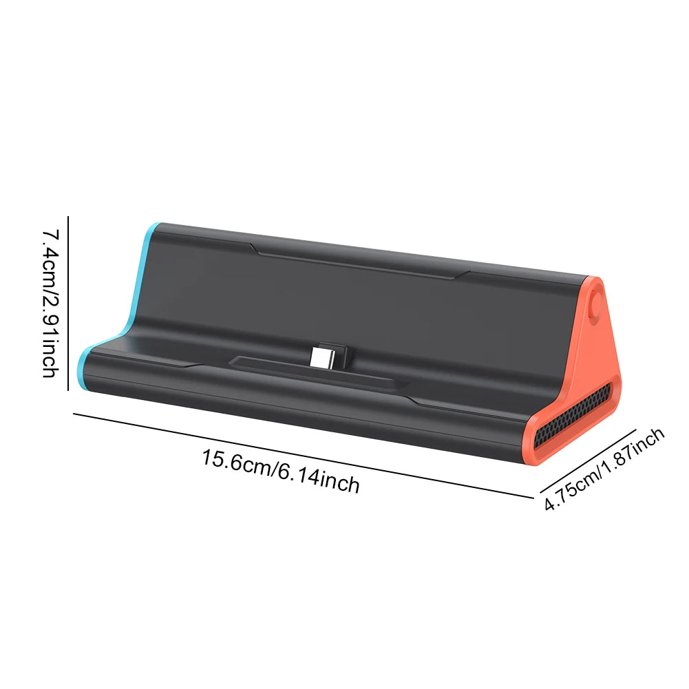 Black and orange squeegee with dimensions on a white background
