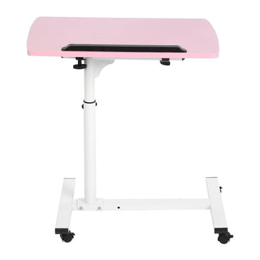 Portable Multifunctional Removable Laptop Desk with Wheels Bed Sofa Books Snack