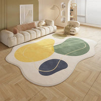 Line Geometric Art Rugs Cute Creative Carpet Large Size Living Room Decoration Carpets Comfortable Soft Sofa Bedroom Bedside Rug