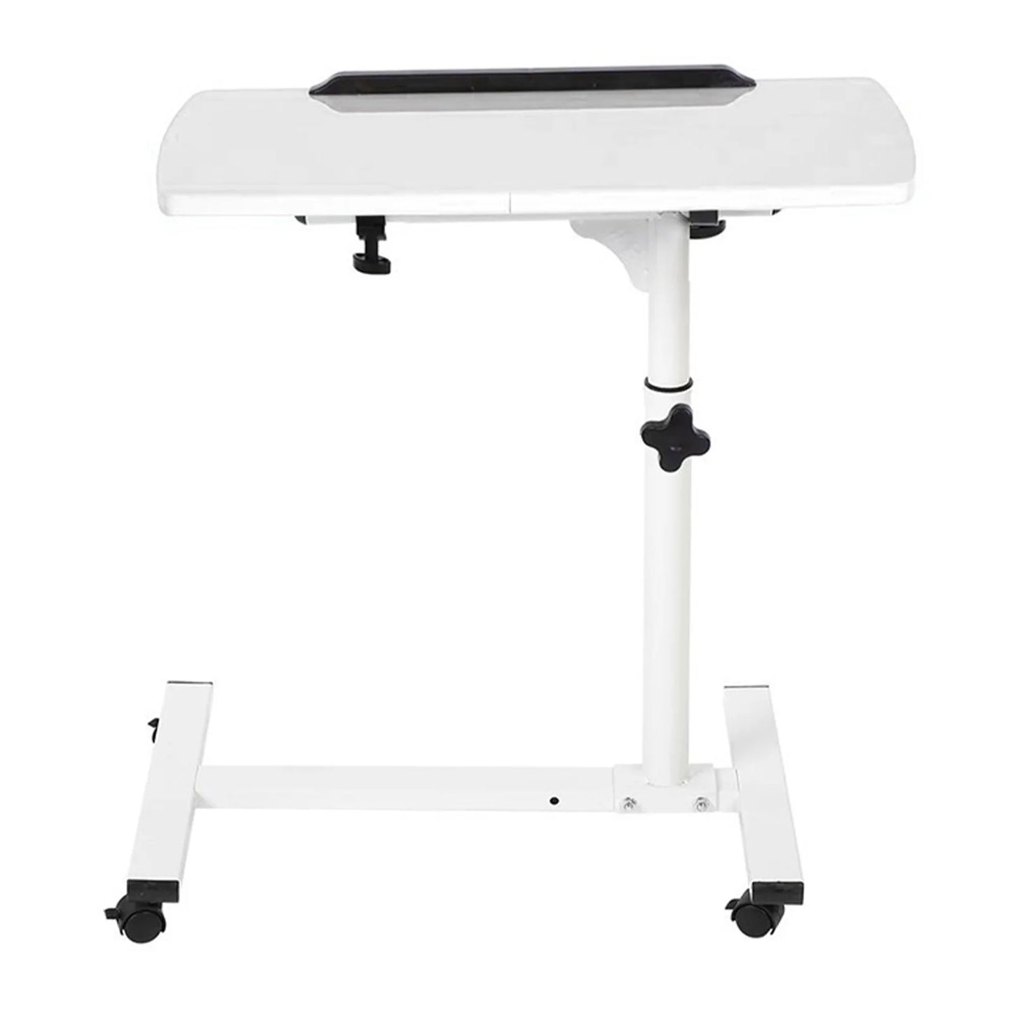 Portable Multifunctional Removable Laptop Desk with Wheels Bed Sofa Books Snack