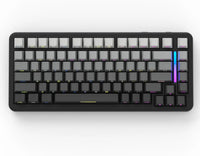 ATTACK SHARK M86 Wireless Mechanical Gaming Keyboard, 75% Gasket Hot Swappable RGB Custom Keyboard, Side Printed PBT Keycaps