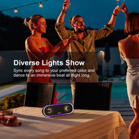 DOSS 40W Bluetooth Speaker Powerful Stereo Sound Bass 20H Playtime Sound Box IPX6 Waterproof Outdoor Portable Wireless Speakers