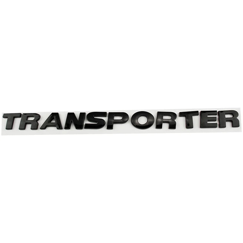 Car ABS Trunk Letters Words Logo Badge Emblem Decals Sticker For Volkswagen VW TRANSPORTER T4 T5 T6 T7 T8 Styling Accessories
