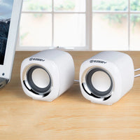 Desktop Wired USB Computer Dual Speaker for Laptop PC Phone 4D Suround Stereo Subwoofer AUX Playback Deep Bass Sound Loudspeaker
