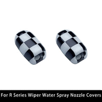 For MINI Cooper S One Countryman R60 R55 R56 R57 R58 R59 R50 R53 Union Jack Car Wiper Water Spray Nozzle Covers Auto Accessories