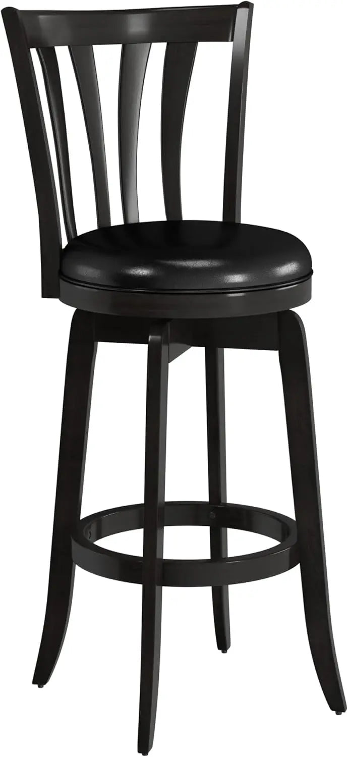 Bar Height Stool, 30" high, Blue Wire Brush