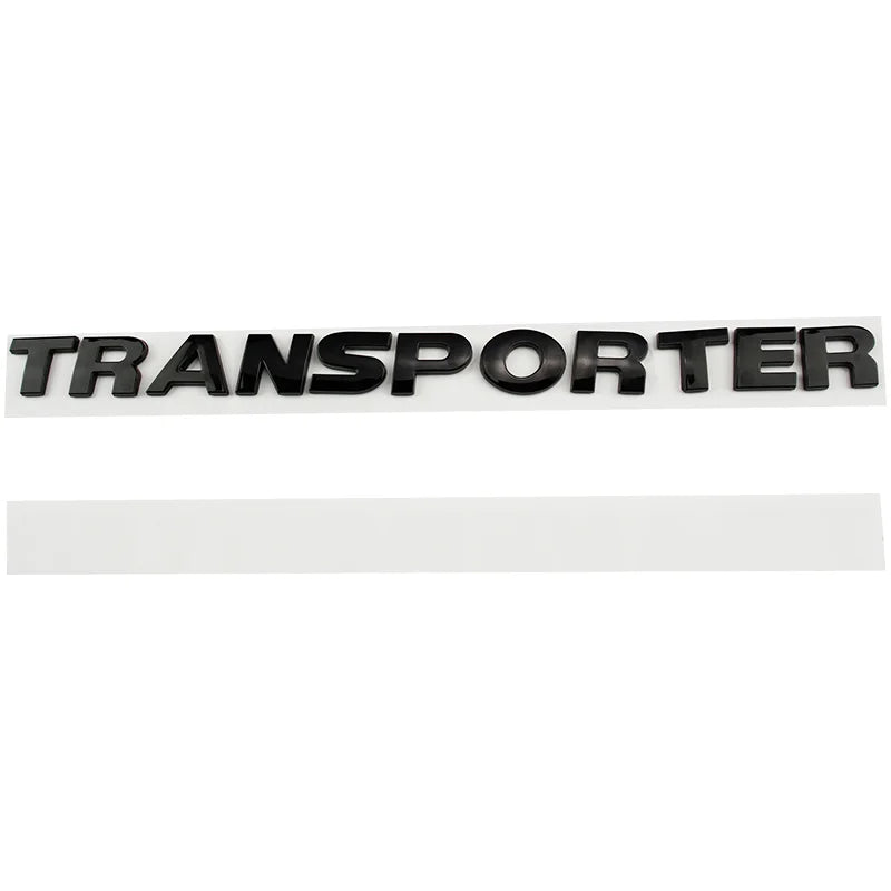 Car ABS Trunk Letters Words Logo Badge Emblem Decals Sticker For Volkswagen VW TRANSPORTER T4 T5 T6 T7 T8 Styling Accessories