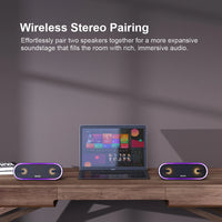 DOSS 40W Bluetooth Speaker Powerful Stereo Sound Bass 20H Playtime Sound Box IPX6 Waterproof Outdoor Portable Wireless Speakers